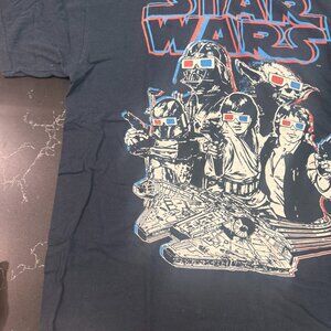 Black star wars , L T-shirt